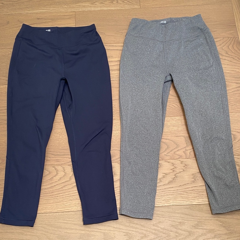 Uniqlo Leggings, Two Pairs - Cooling Fabric